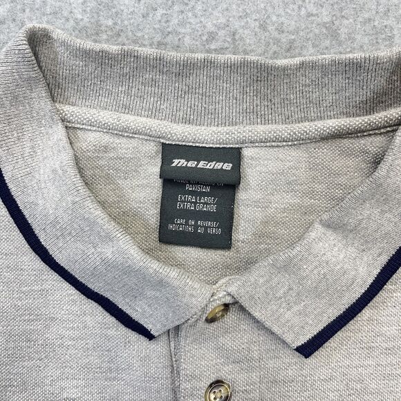 Tennessee Titans Polo Shirt Mens XL XLarge Grey SS Embroidered Logo Vintage Y2K - Picture 5 of 9